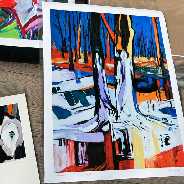 Melted Tree Limited Edition Signed Print