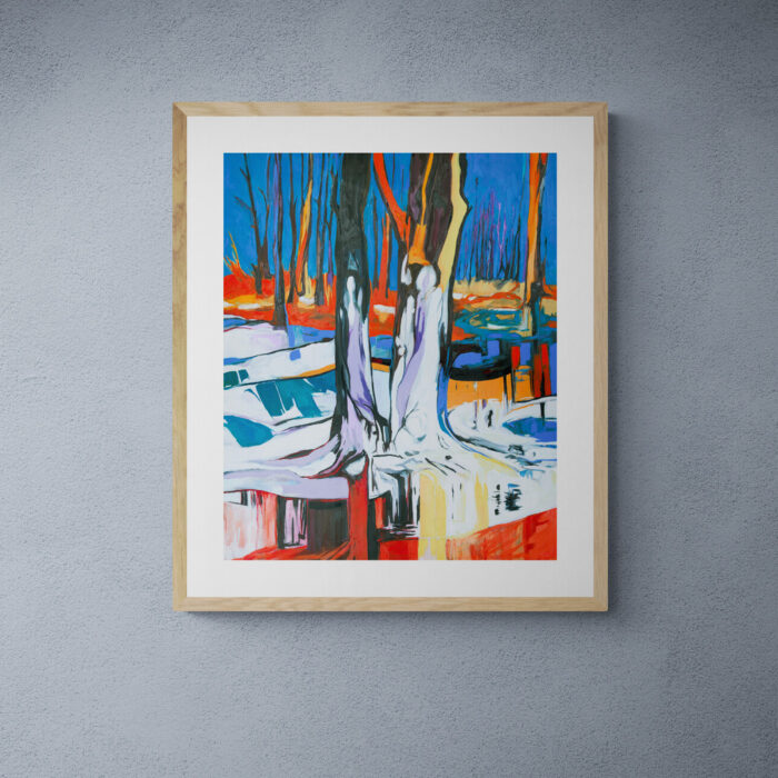 Melted Tree Limited Edition Signed Print - Image 2