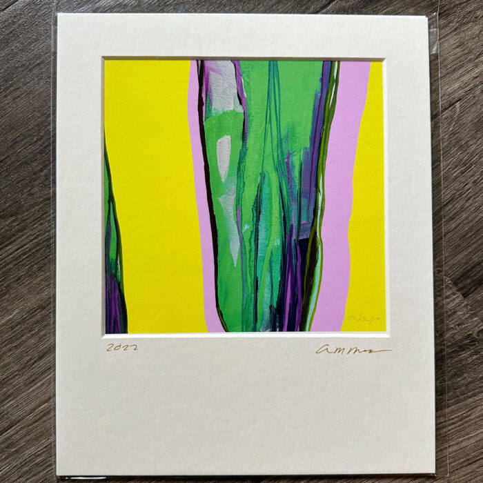 Piece of Off the Air Yellow Small Print